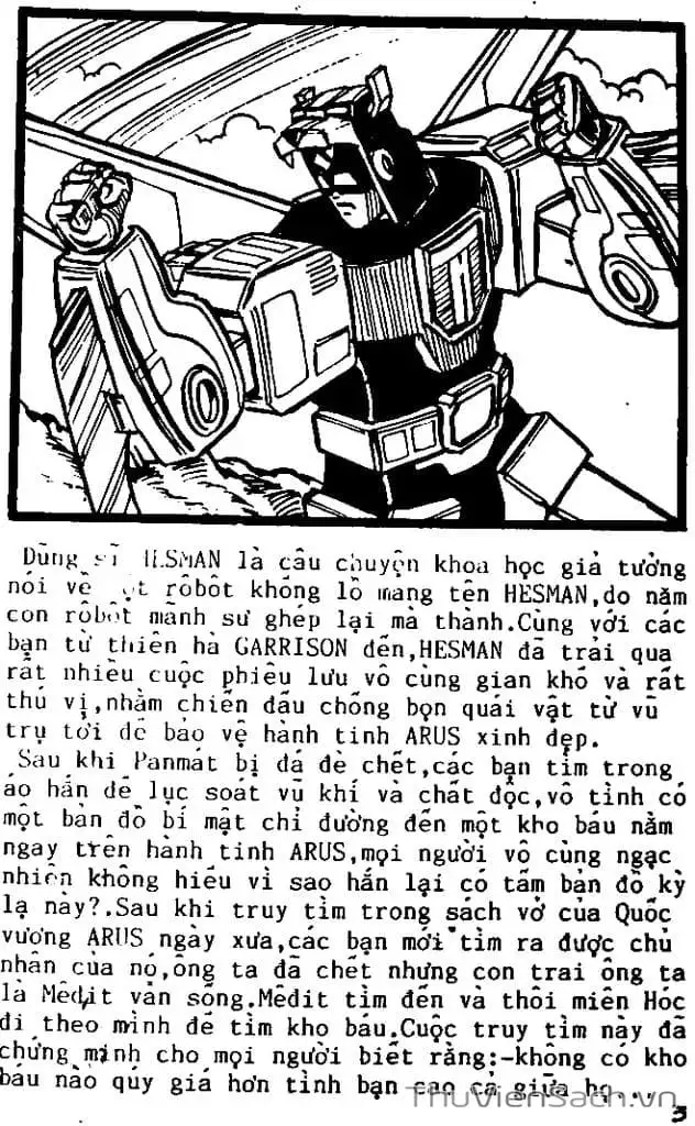Truyện Tranh Dũng Sĩ Hesman trang 4
