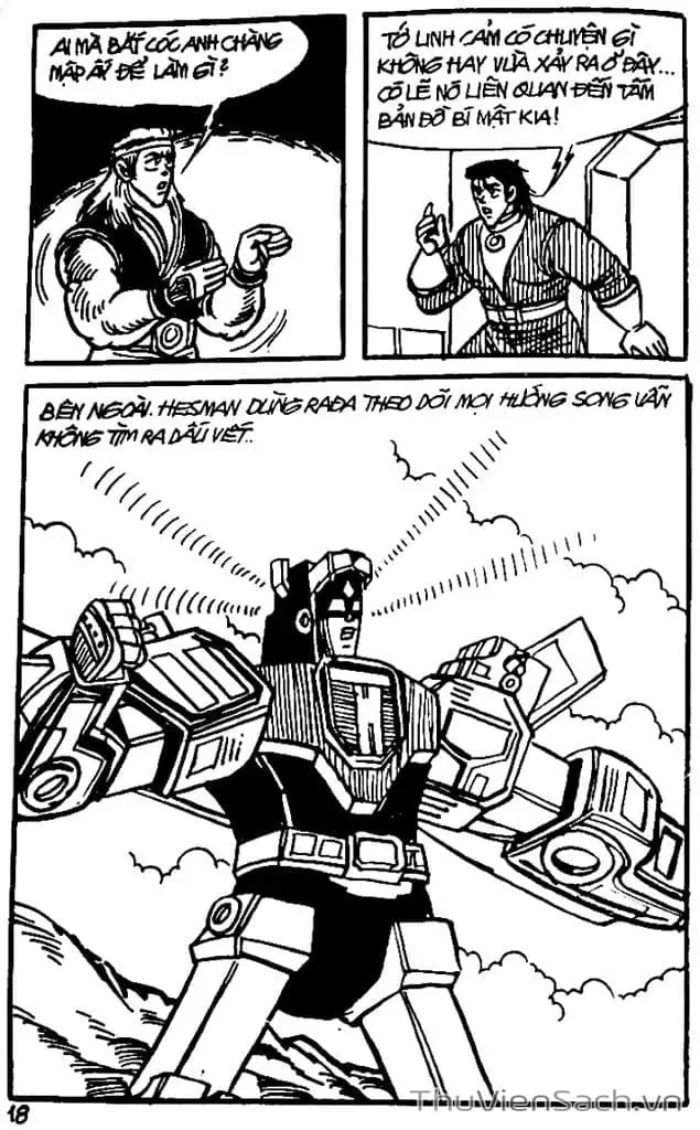Truyện Tranh Dũng Sĩ Hesman trang 4