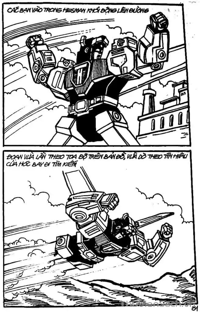 Truyện Tranh Dũng Sĩ Hesman trang 4