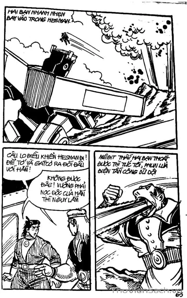 Truyện Tranh Dũng Sĩ Hesman trang 4