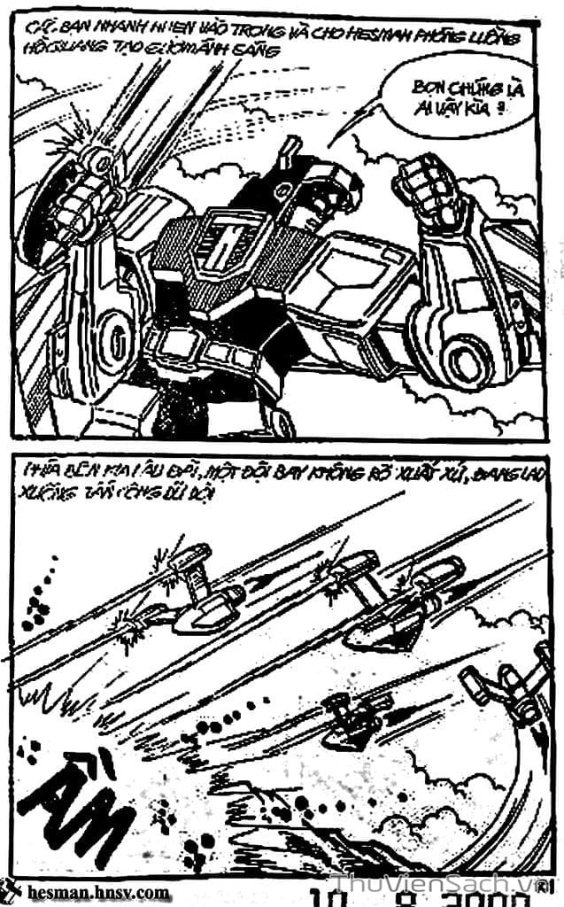 Truyện Tranh Dũng Sĩ Hesman trang 4