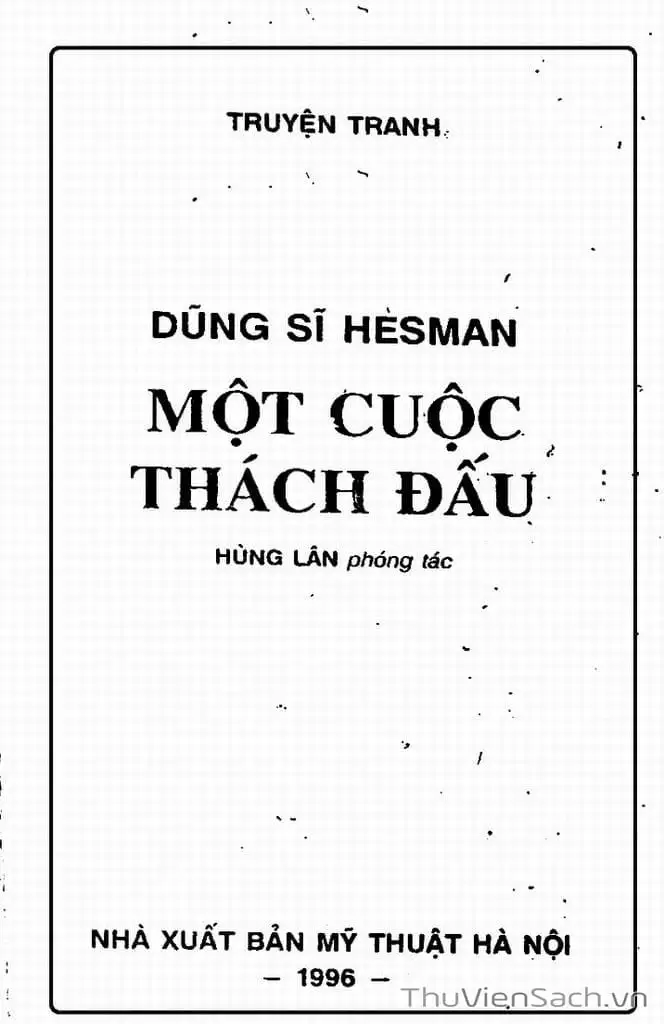 Truyện Tranh Dũng Sĩ Hesman trang 4