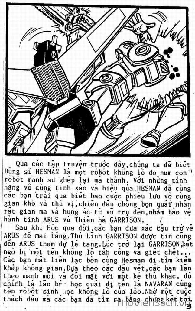Truyện Tranh Dũng Sĩ Hesman trang 4
