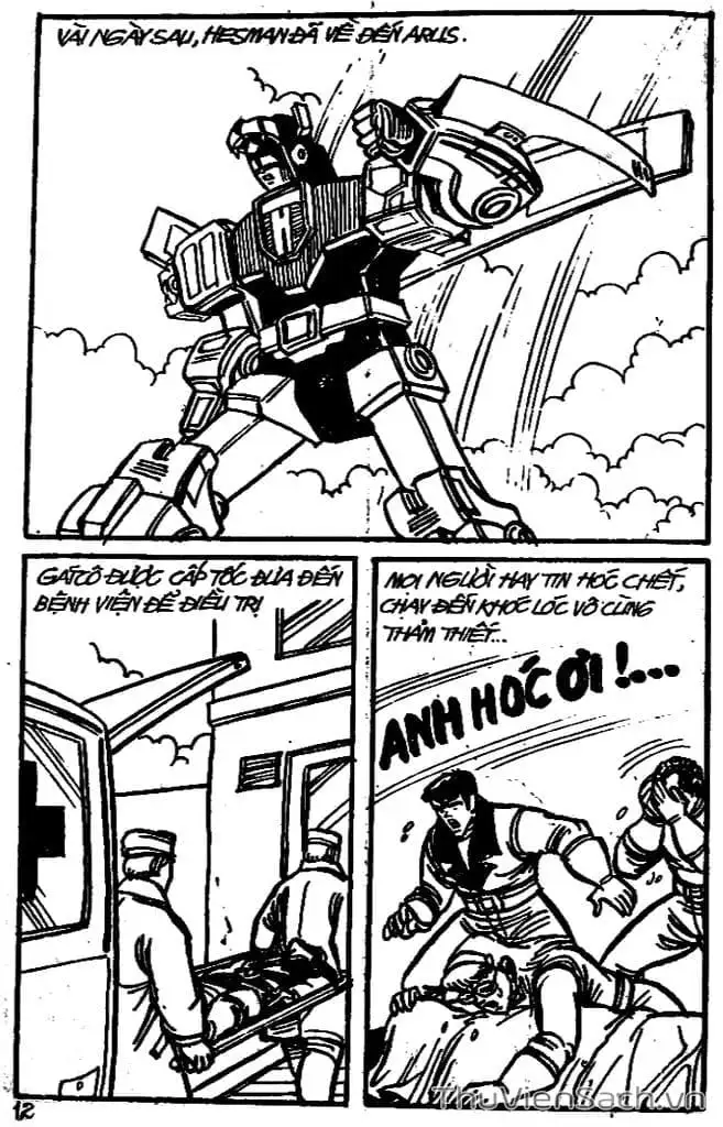 Truyện Tranh Dũng Sĩ Hesman trang 4