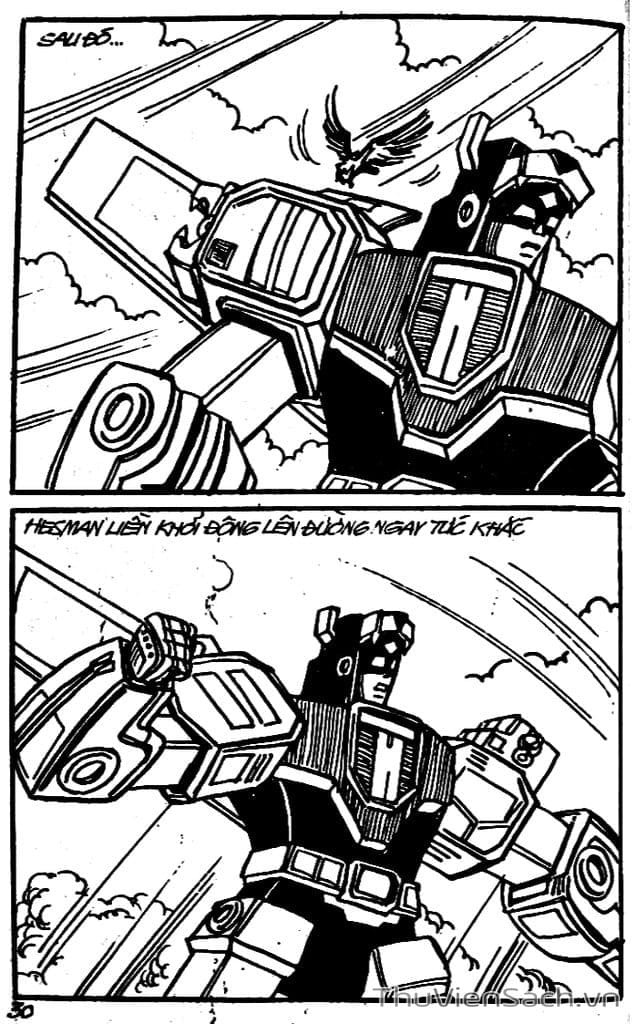 Truyện Tranh Dũng Sĩ Hesman trang 4
