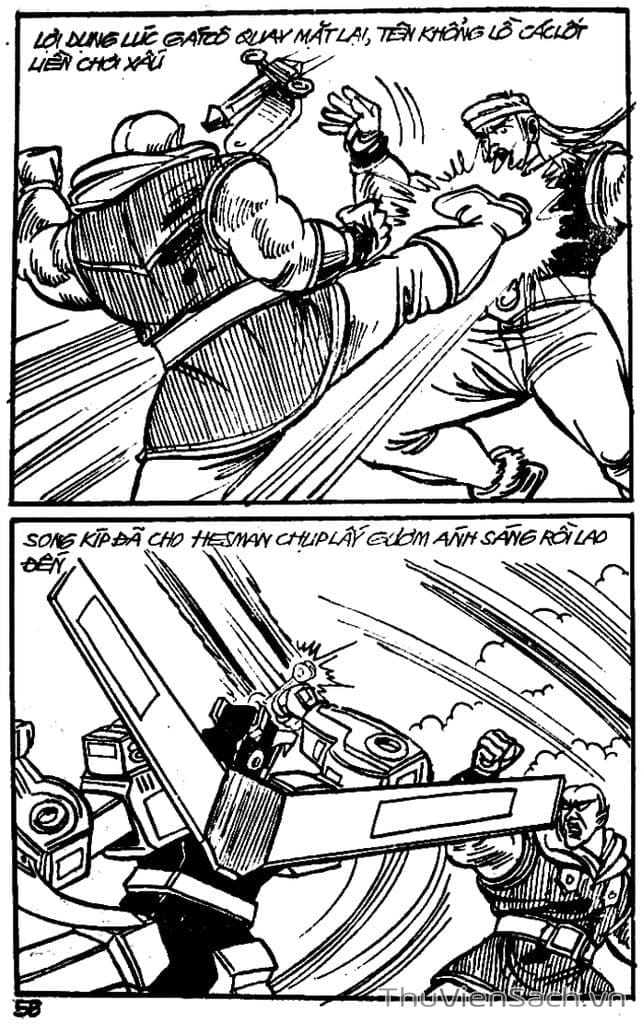 Truyện Tranh Dũng Sĩ Hesman trang 4
