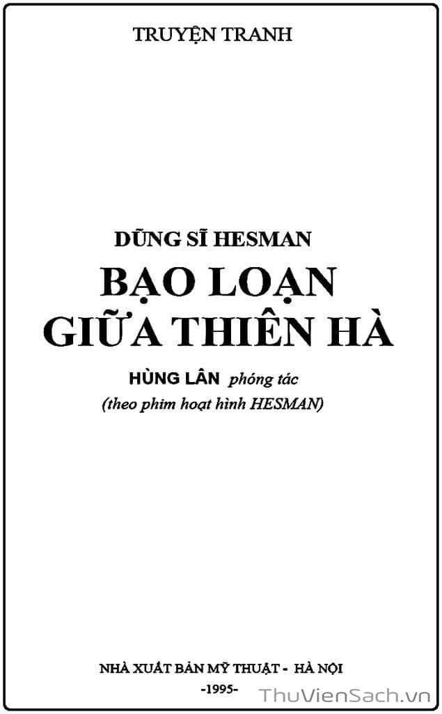 Truyện Tranh Dũng Sĩ Hesman trang 4