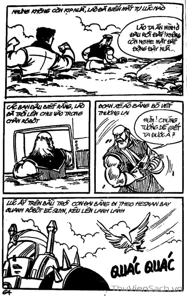 Truyện Tranh Dũng Sĩ Hesman trang 4