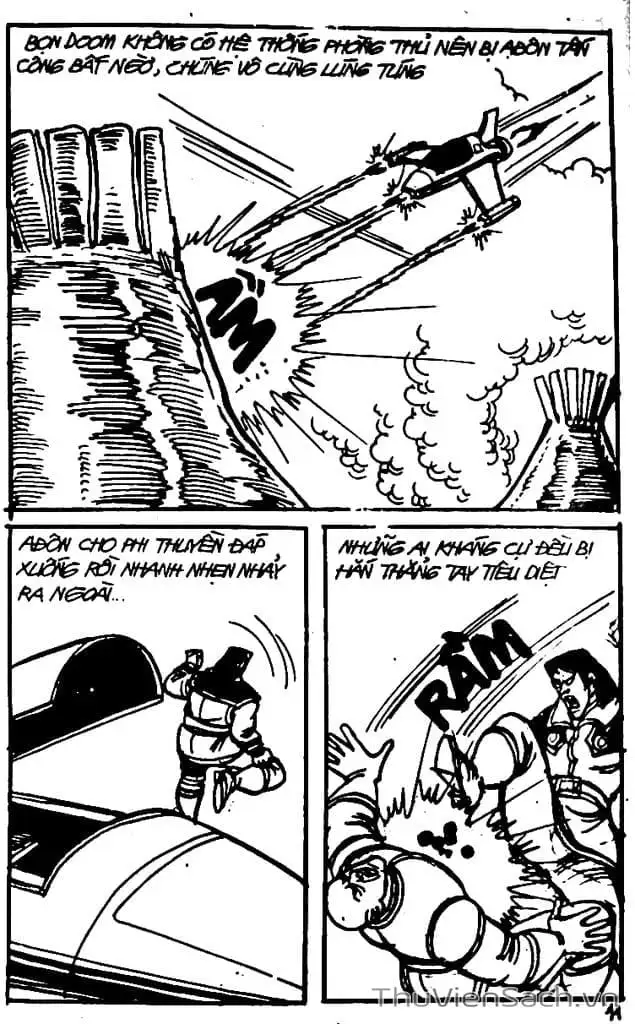 Truyện Tranh Dũng Sĩ Hesman trang 4