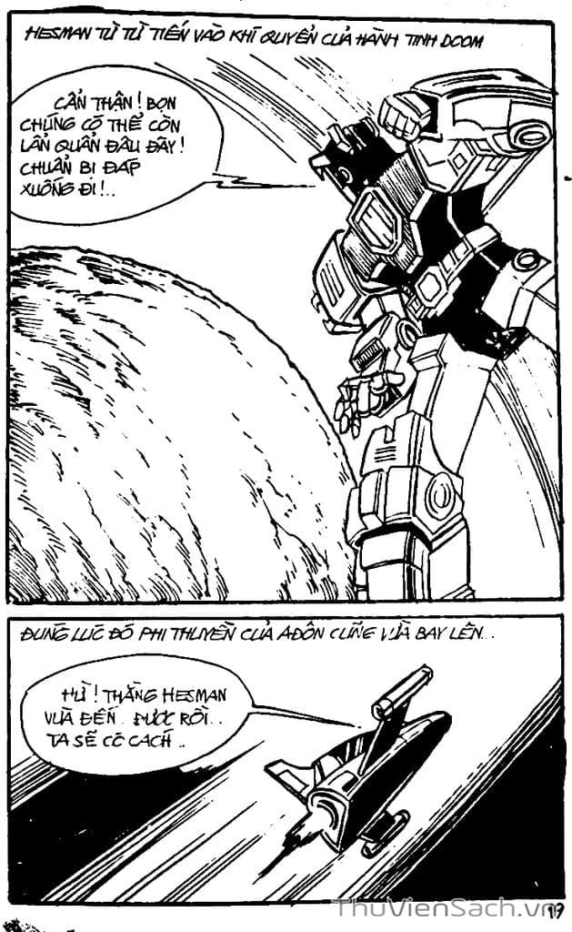 Truyện Tranh Dũng Sĩ Hesman trang 4