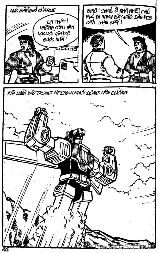 Truyện Tranh Dũng Sĩ Hesman trang 4