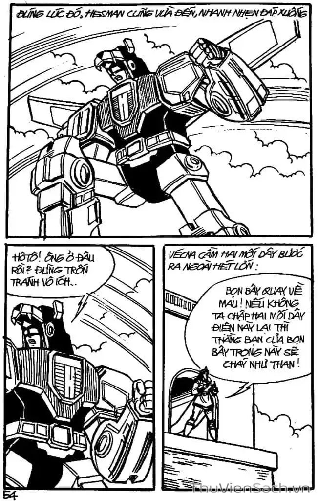 Truyện Tranh Dũng Sĩ Hesman trang 4