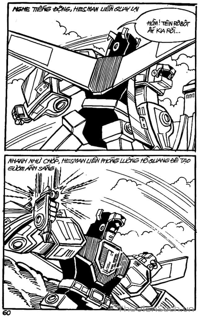 Truyện Tranh Dũng Sĩ Hesman trang 4