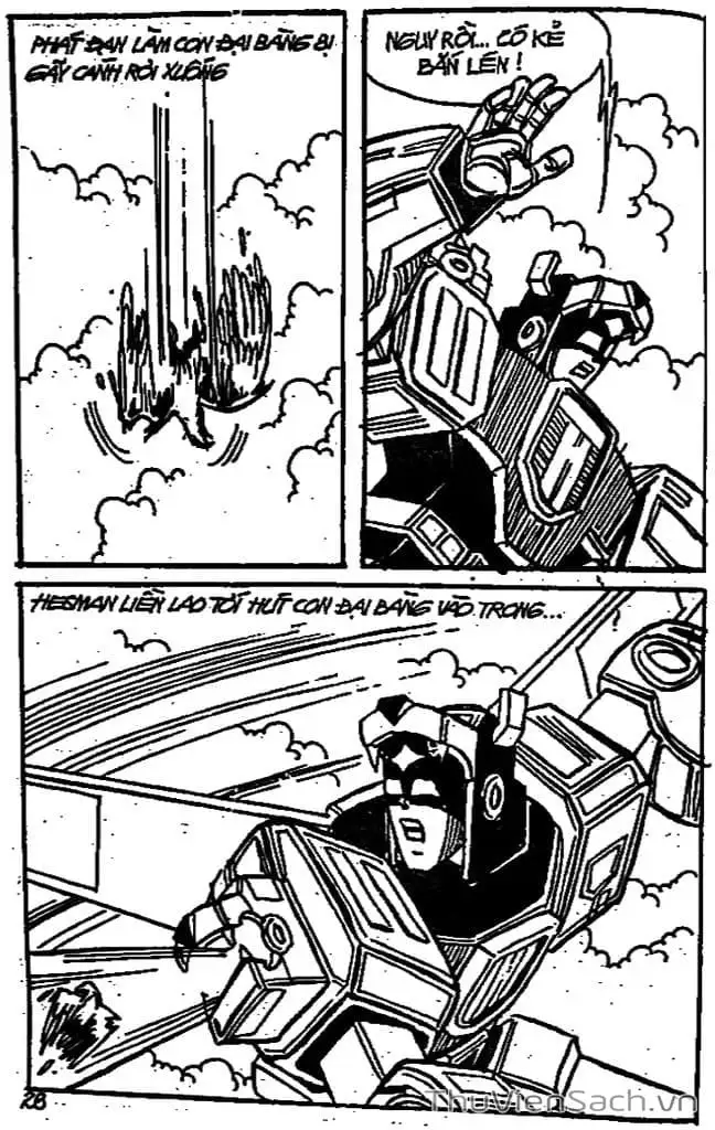 Truyện Tranh Dũng Sĩ Hesman trang 4