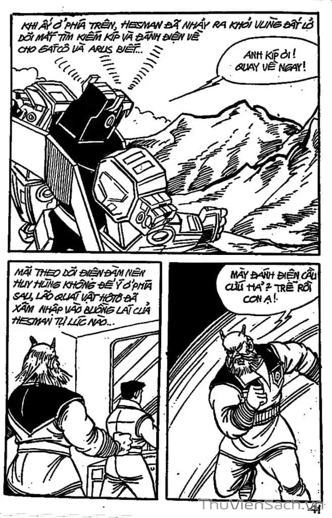 Truyện Tranh Dũng Sĩ Hesman trang 4