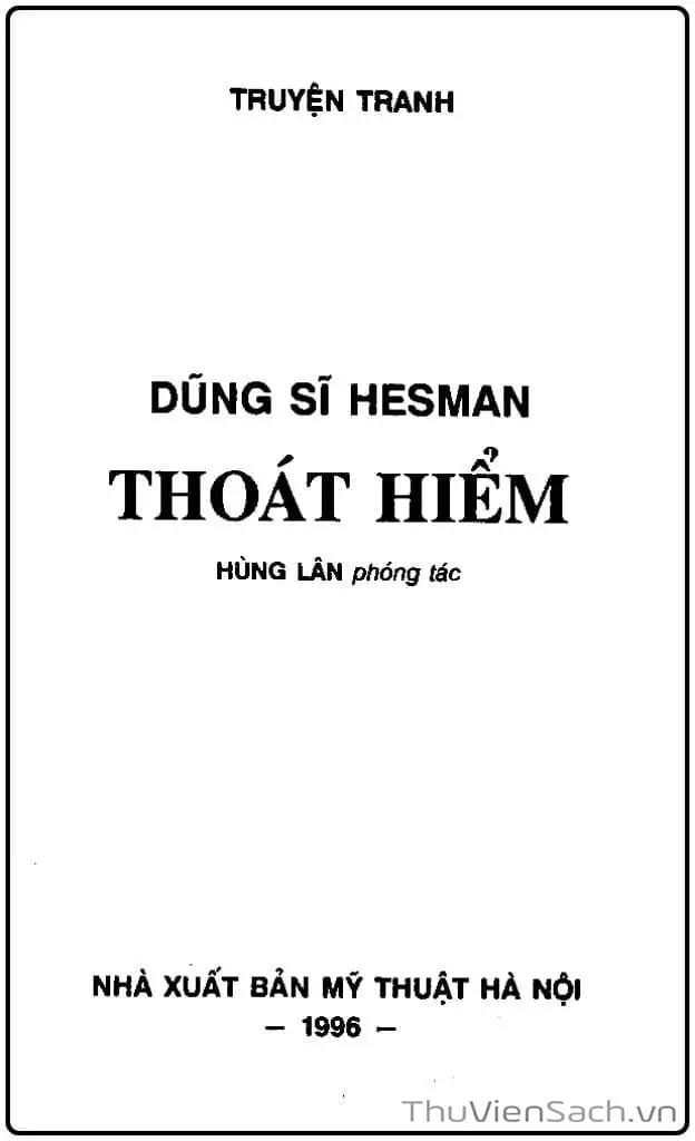 Truyện Tranh Dũng Sĩ Hesman trang 4