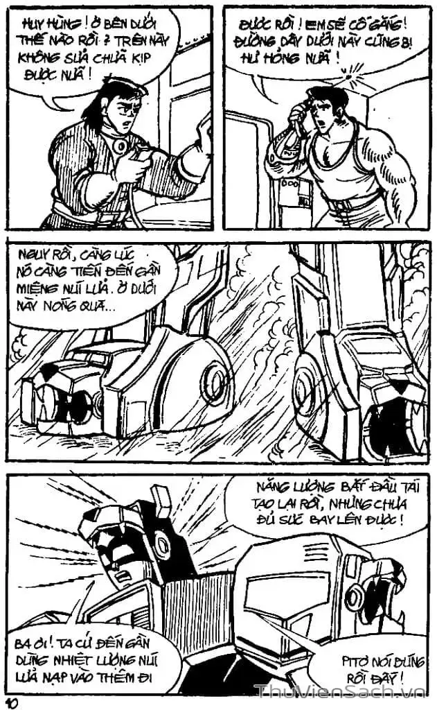 Truyện Tranh Dũng Sĩ Hesman trang 4