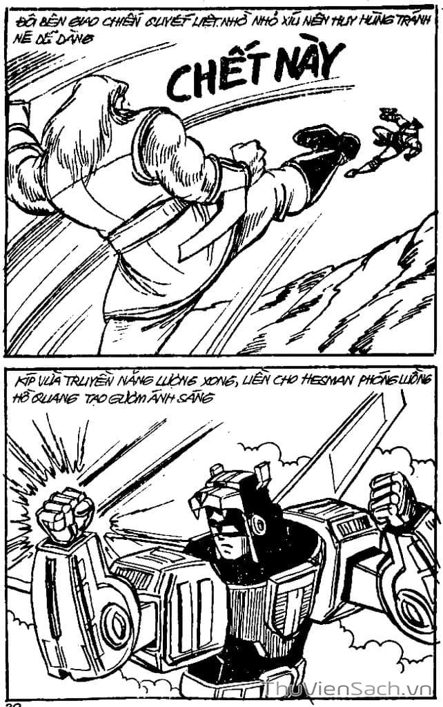 Truyện Tranh Dũng Sĩ Hesman trang 4