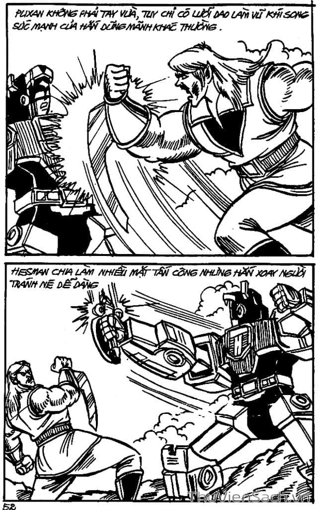 Truyện Tranh Dũng Sĩ Hesman trang 4