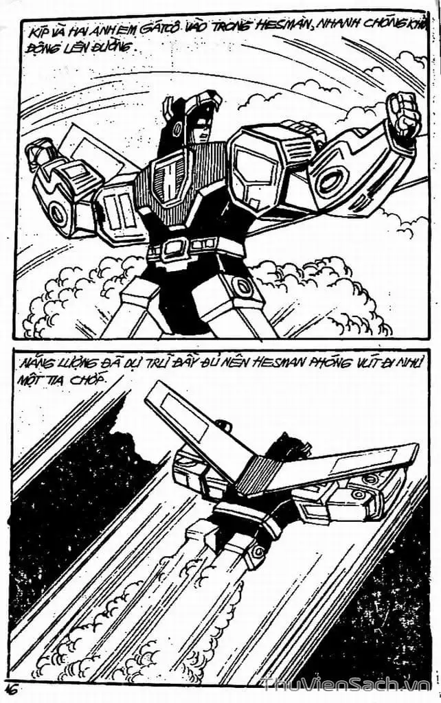 Truyện Tranh Dũng Sĩ Hesman trang 4