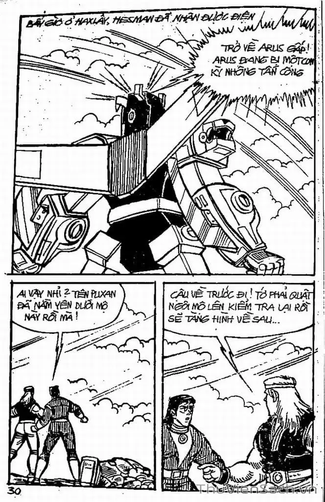 Truyện Tranh Dũng Sĩ Hesman trang 4