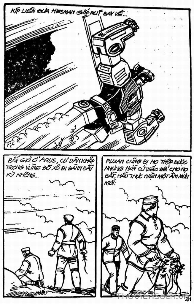Truyện Tranh Dũng Sĩ Hesman trang 4