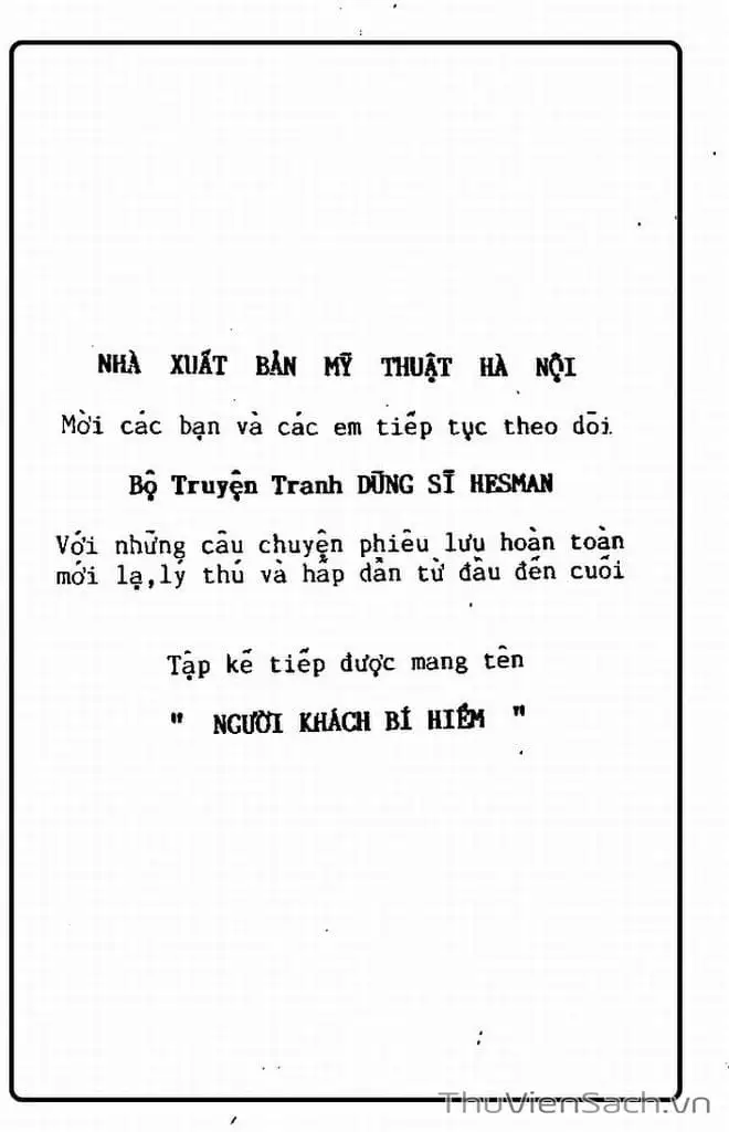 Truyện Tranh Dũng Sĩ Hesman trang 4