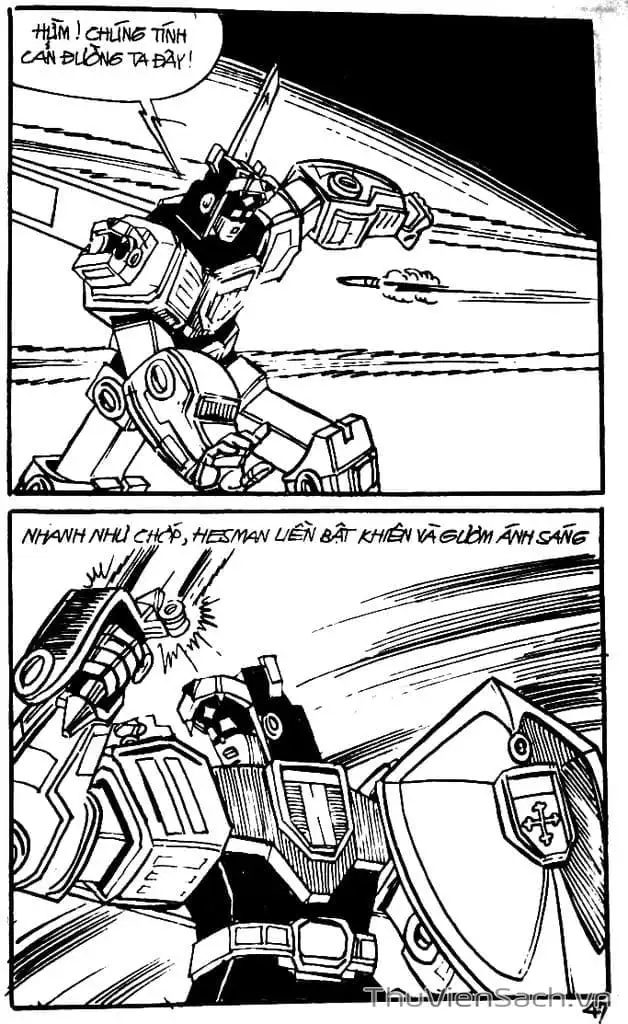 Truyện Tranh Dũng Sĩ Hesman trang 4