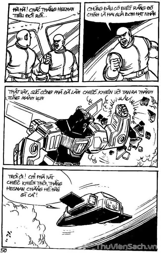 Truyện Tranh Dũng Sĩ Hesman trang 4