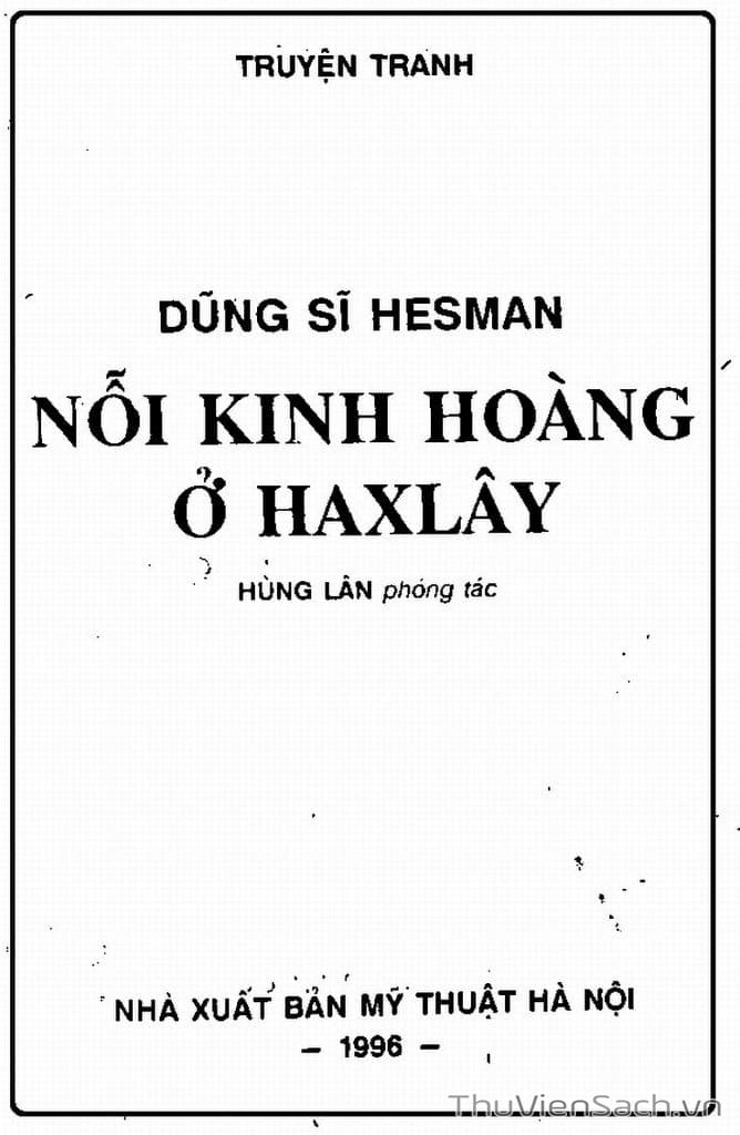 Truyện Tranh Dũng Sĩ Hesman trang 4