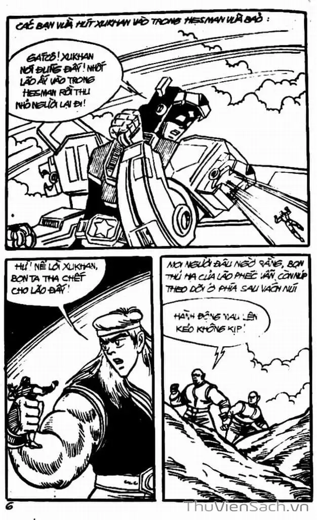 Truyện Tranh Dũng Sĩ Hesman trang 4