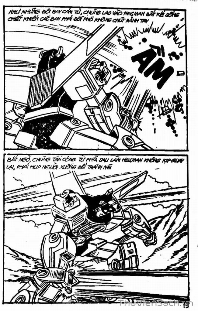 Truyện Tranh Dũng Sĩ Hesman trang 4