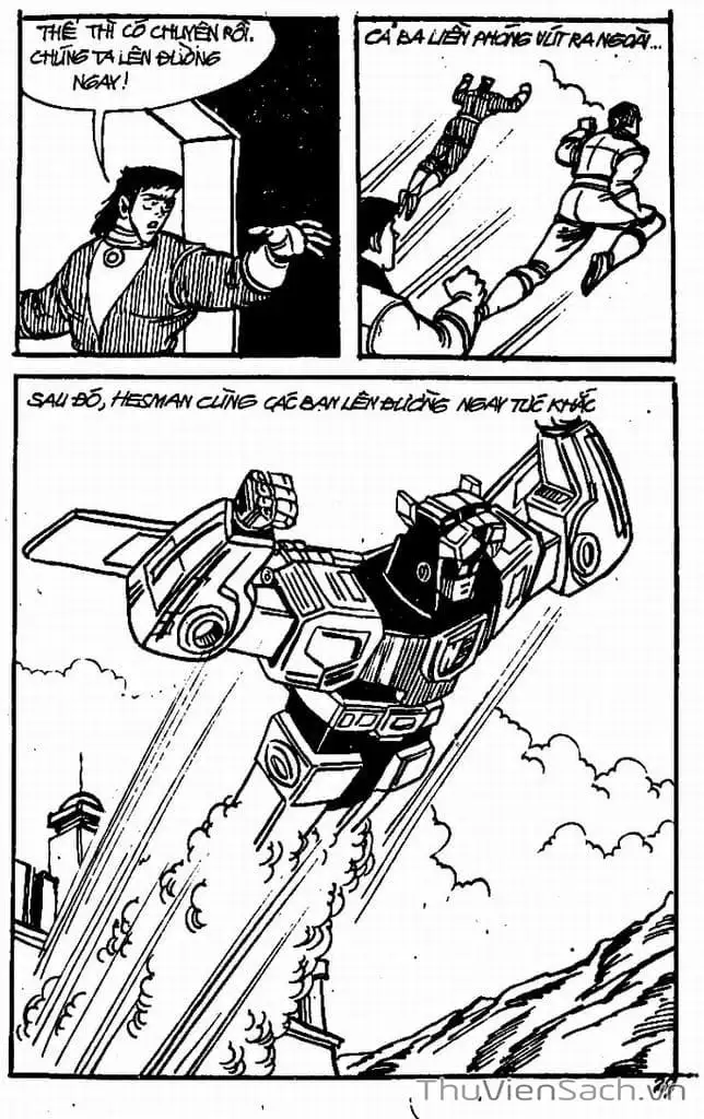 Truyện Tranh Dũng Sĩ Hesman trang 4