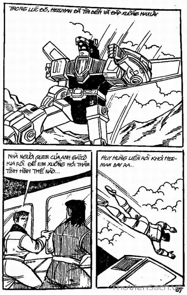 Truyện Tranh Dũng Sĩ Hesman trang 4