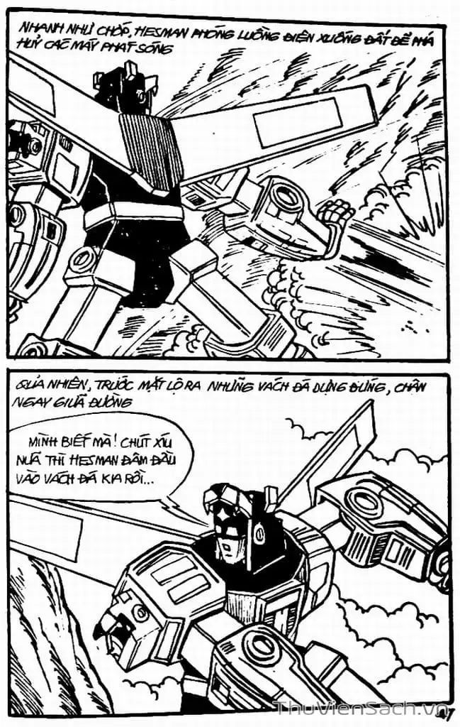 Truyện Tranh Dũng Sĩ Hesman trang 4