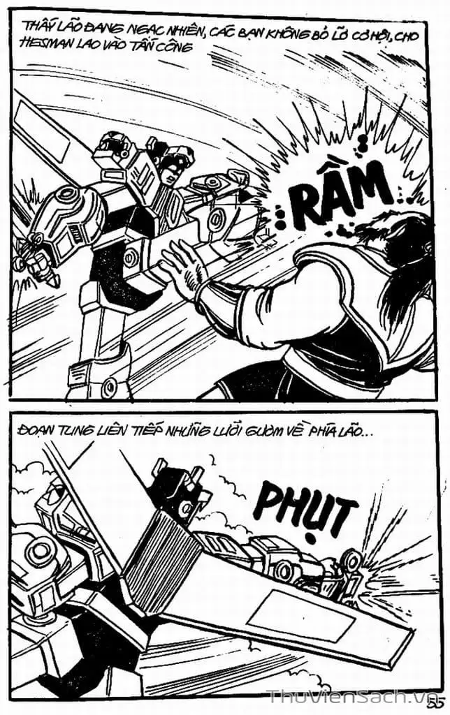 Truyện Tranh Dũng Sĩ Hesman trang 4