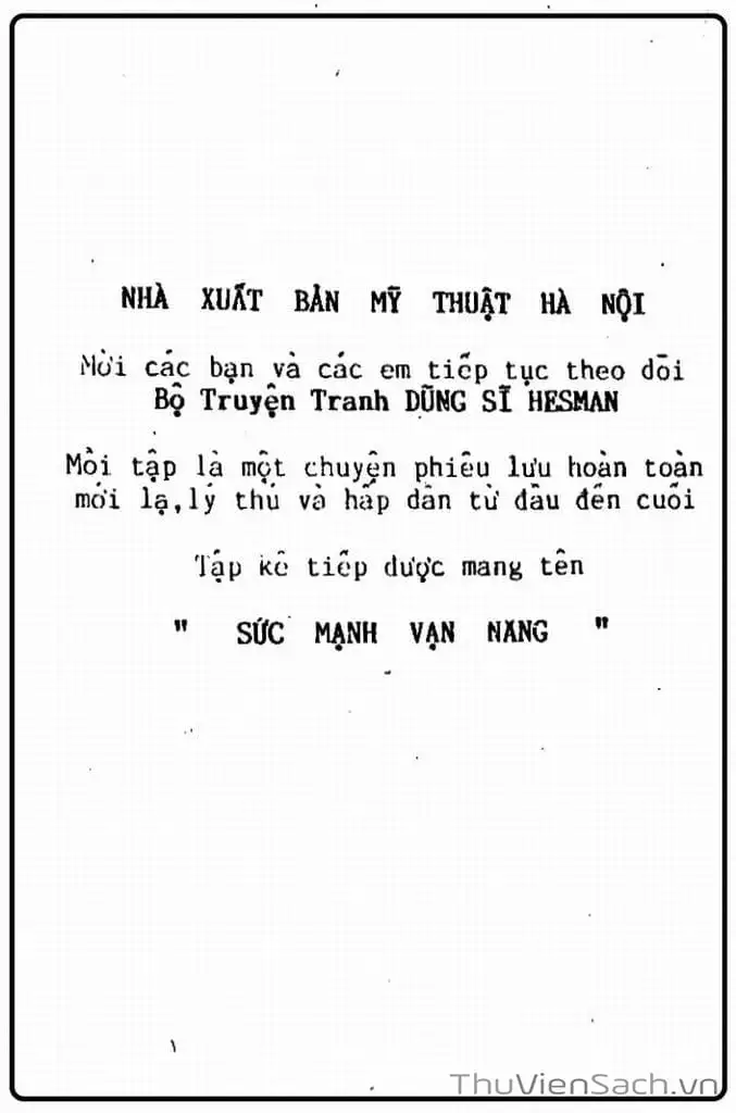 Truyện Tranh Dũng Sĩ Hesman trang 4