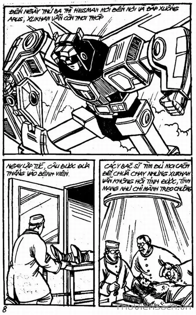Truyện Tranh Dũng Sĩ Hesman trang 4