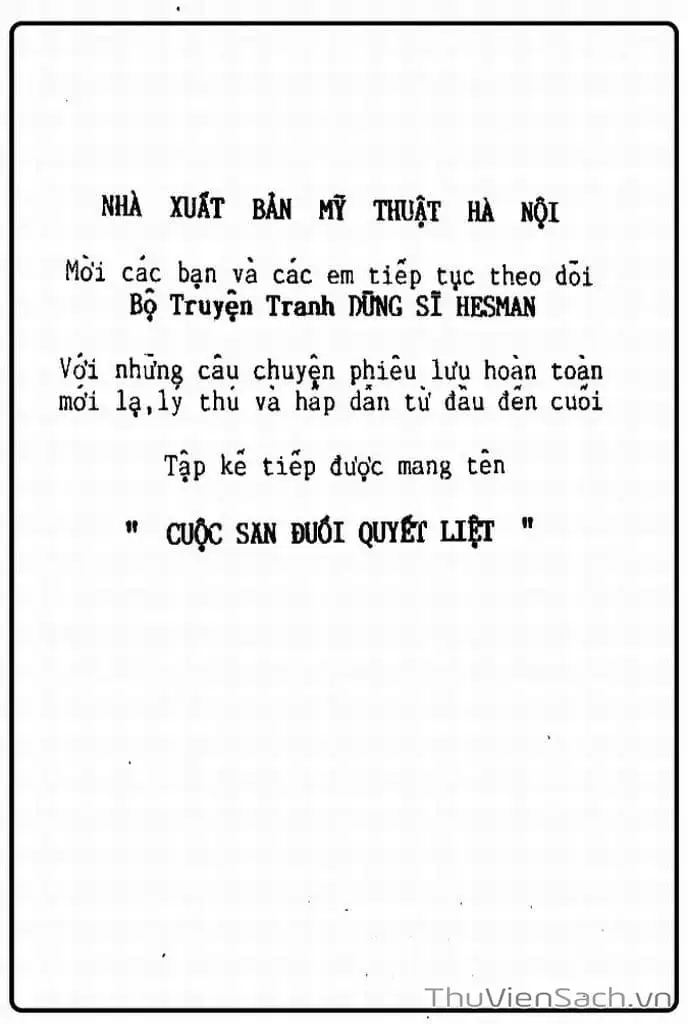 Truyện Tranh Dũng Sĩ Hesman trang 4