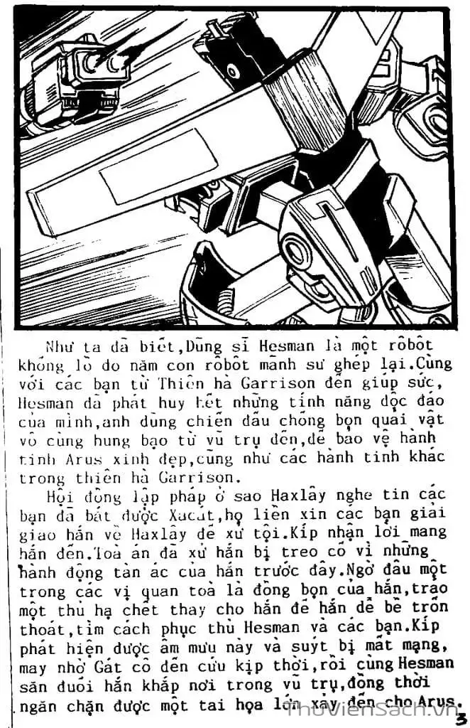 Truyện Tranh Dũng Sĩ Hesman trang 4