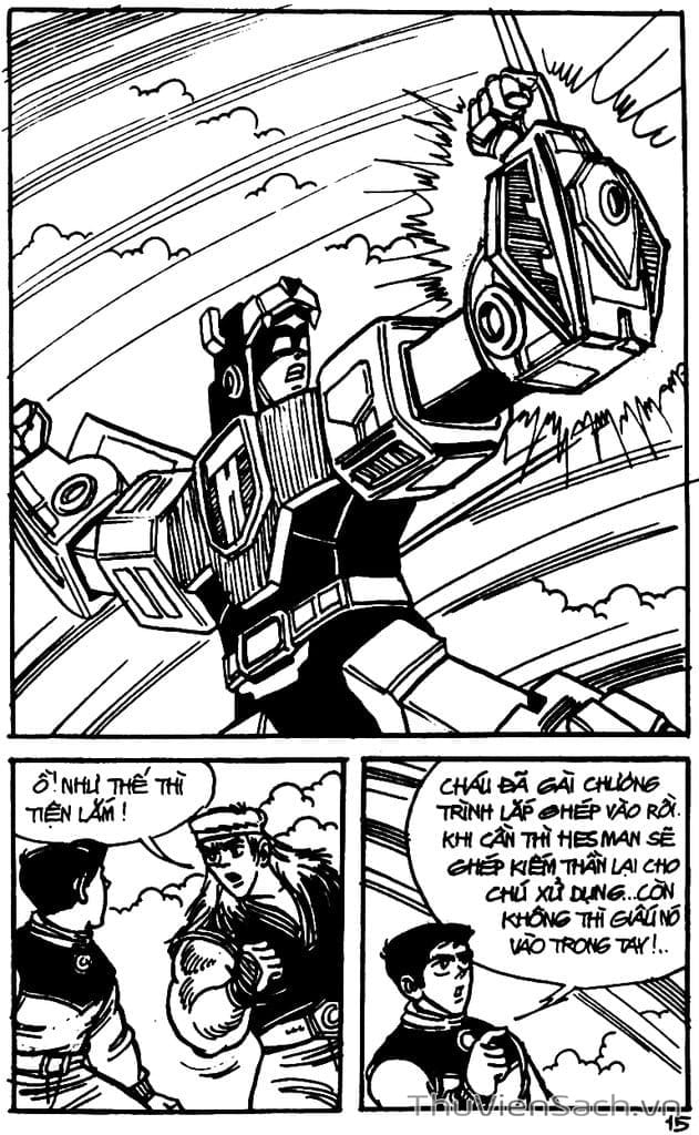 Truyện Tranh Dũng Sĩ Hesman trang 4