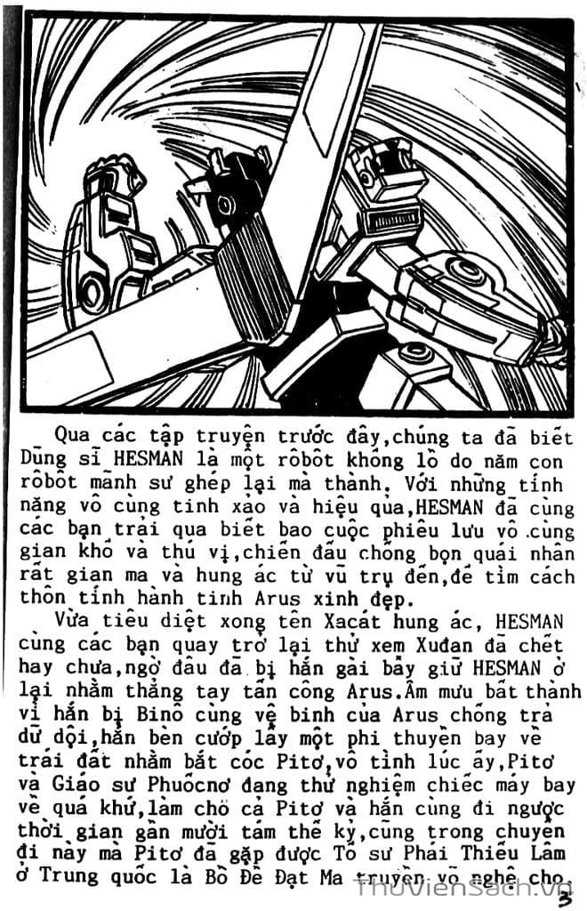 Truyện Tranh Dũng Sĩ Hesman trang 4