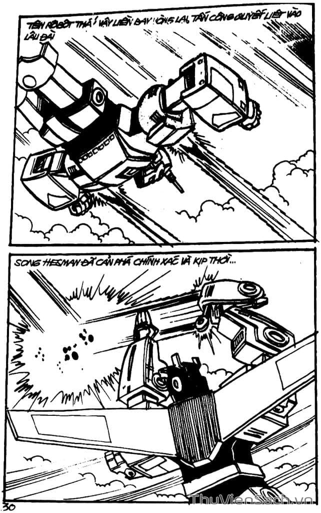Truyện Tranh Dũng Sĩ Hesman trang 4