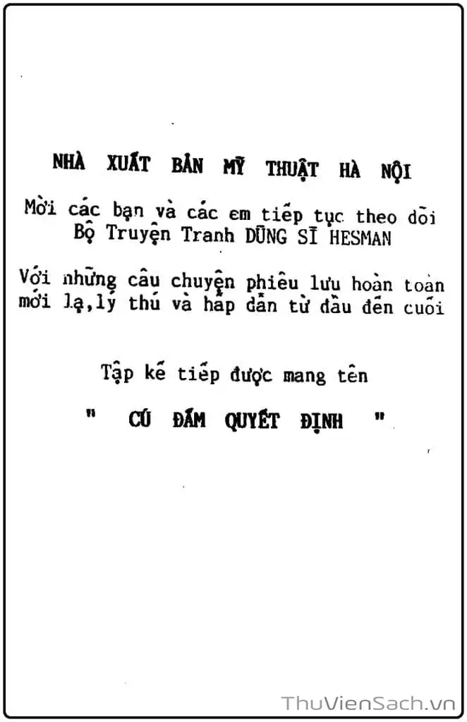 Truyện Tranh Dũng Sĩ Hesman trang 4