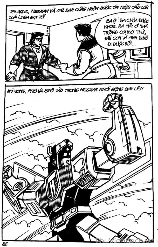 Truyện Tranh Dũng Sĩ Hesman trang 4