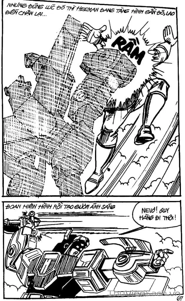 Truyện Tranh Dũng Sĩ Hesman trang 4