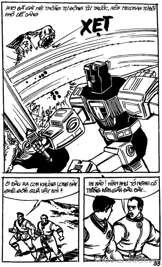 Truyện Tranh Dũng Sĩ Hesman trang 4