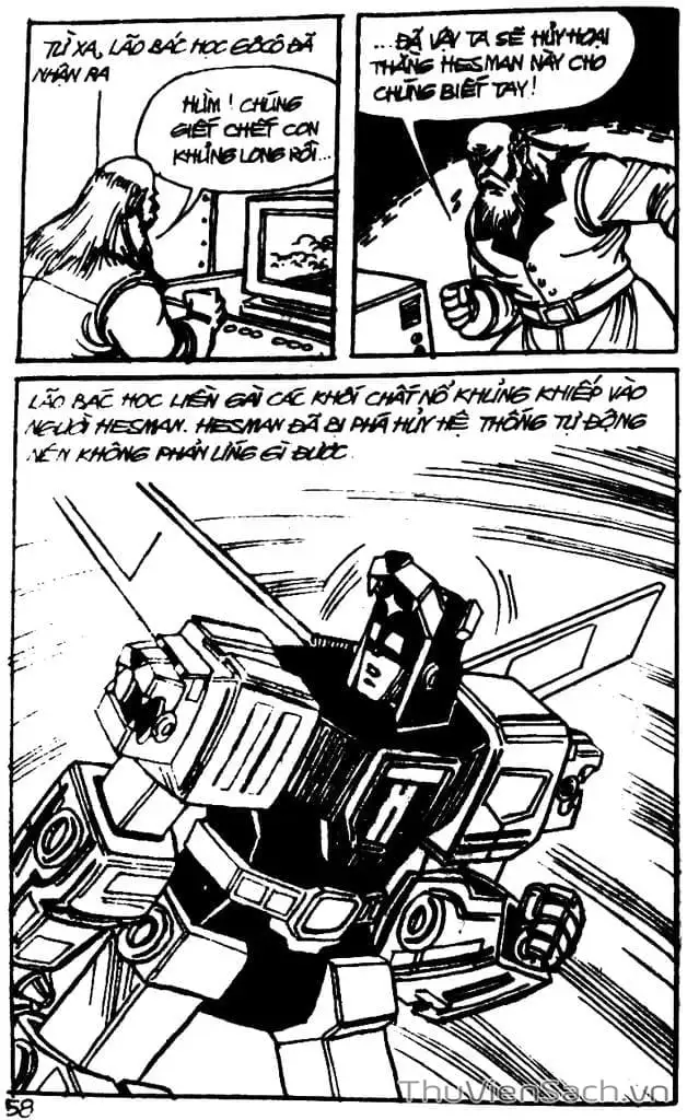 Truyện Tranh Dũng Sĩ Hesman trang 4