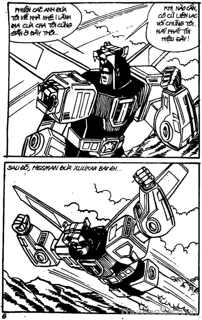 Truyện Tranh Dũng Sĩ Hesman trang 4