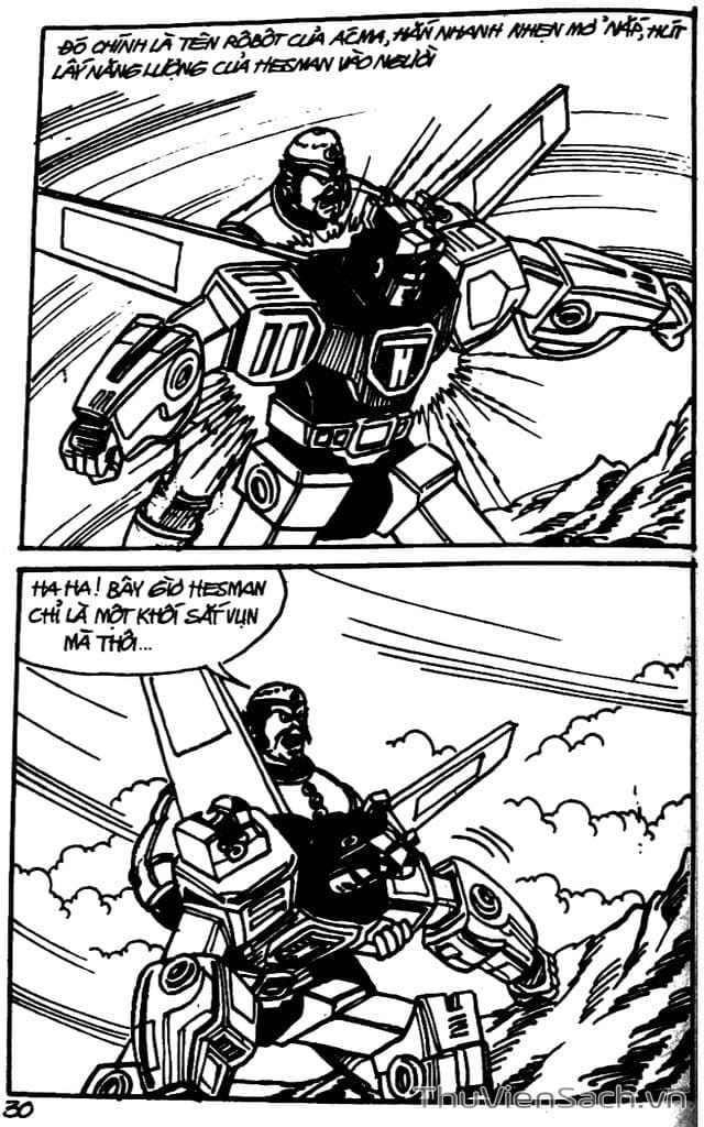 Truyện Tranh Dũng Sĩ Hesman trang 4